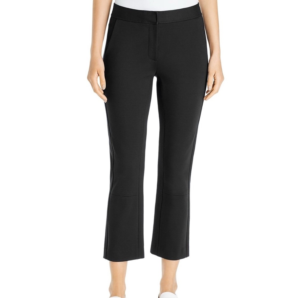 Tory Burch Black Ponte Flare pants